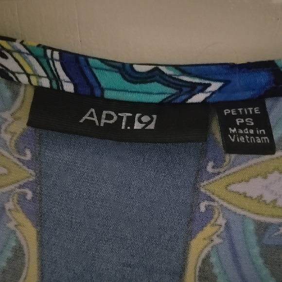 Blue Patterned Dress - Picture 2 of 5